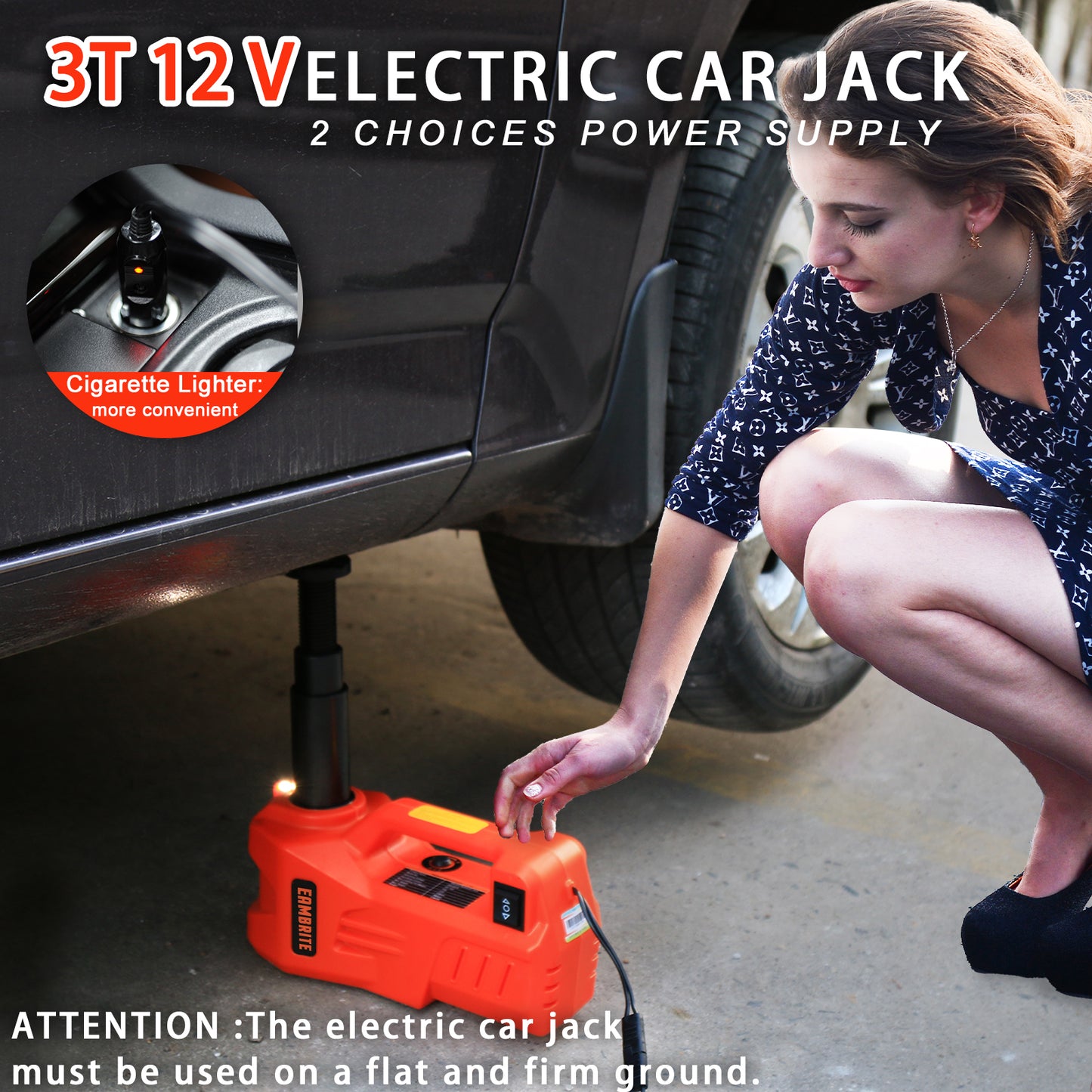 EAMBRITE 12V DC 3吨电动车