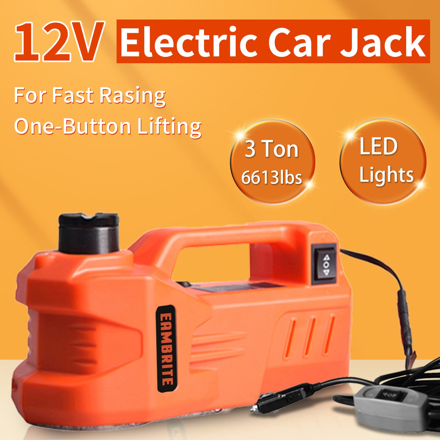 EAMBRITE 12V DC 3吨电动车