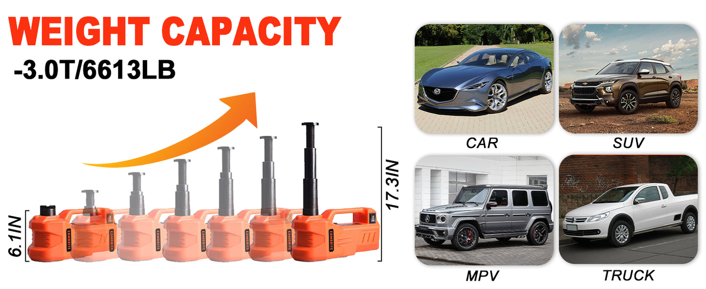 EAMBRITE 12V DC 3吨电动车