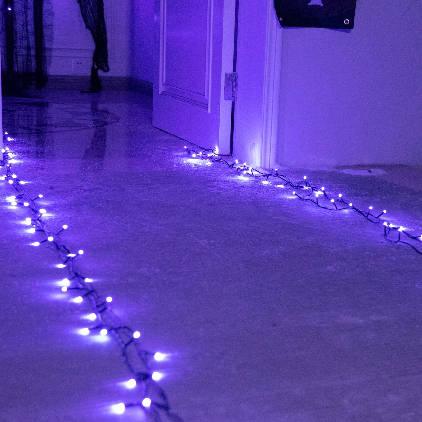 EAMBRITE 万圣节装饰 200 个 LED 万圣节灯串,带恐怖音乐