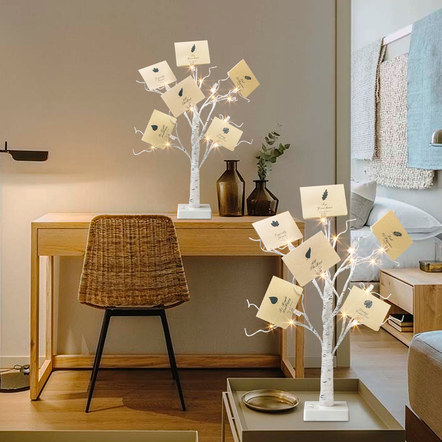 EAMBRITE Money Tree Gift Holder, Gift Card Tree 2FT 24LED