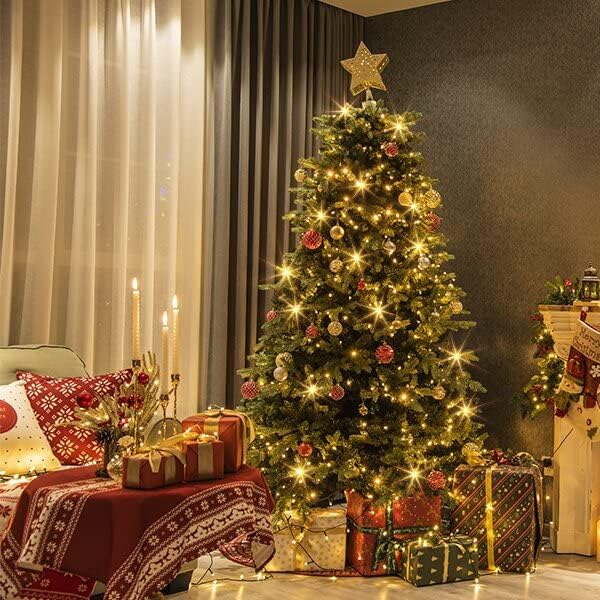 TETETATA Christmas Tree Lights Warm White,