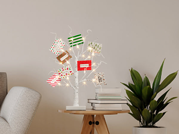 EAMBRITE Weihnachtsbaum mit Gutscheinen, Geldbaum - Geschenkhaltem
