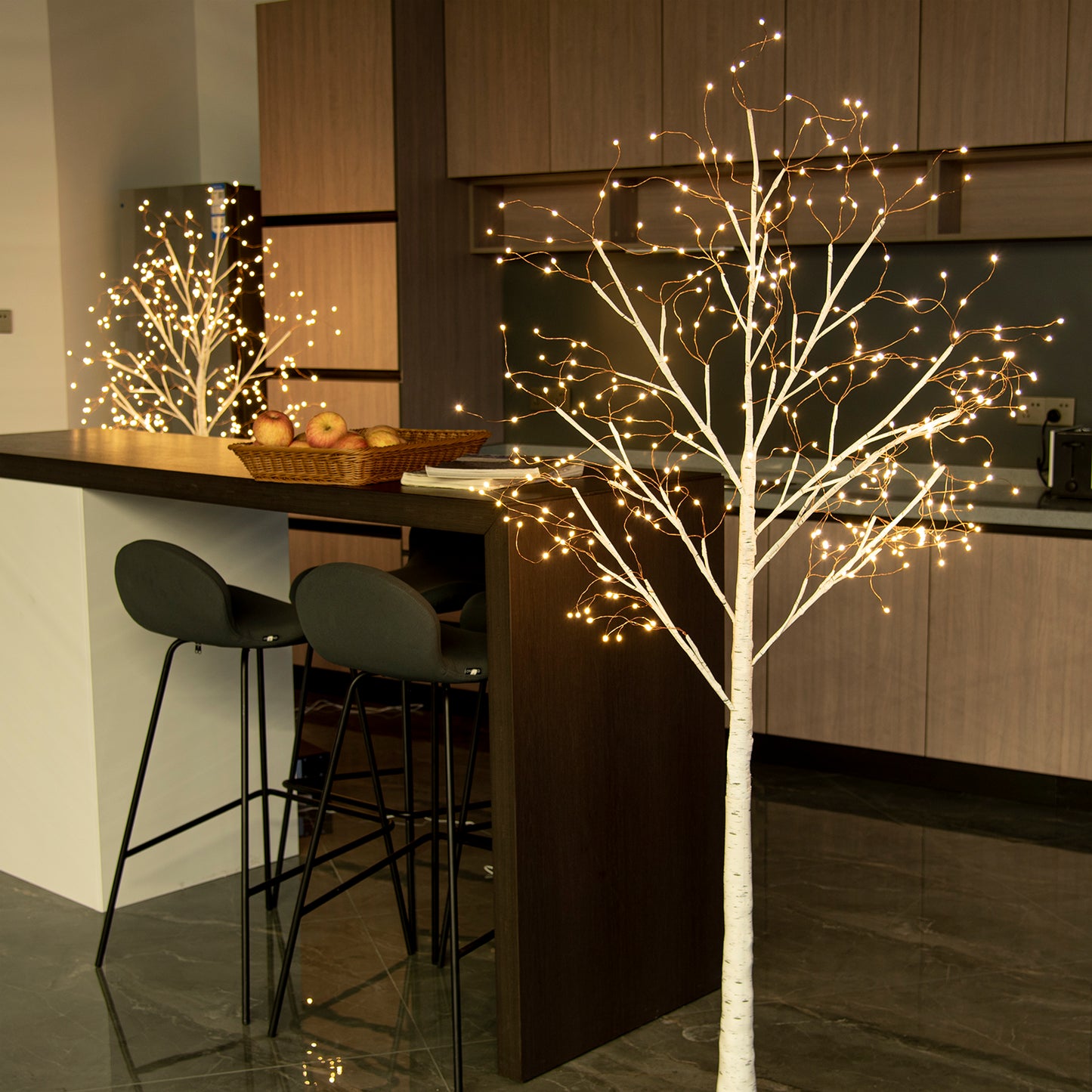 EAMBRITE 6FT Prelit Birch Tree