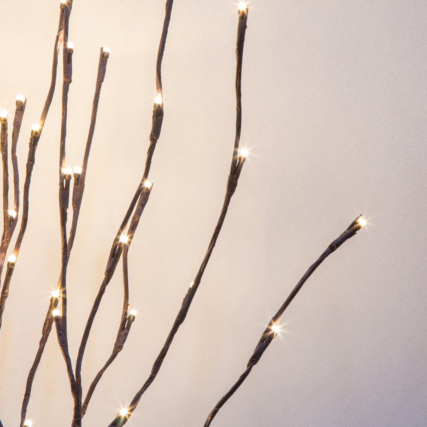 EAMBRITE 6PK Lighted Branches Brown Twig Stake