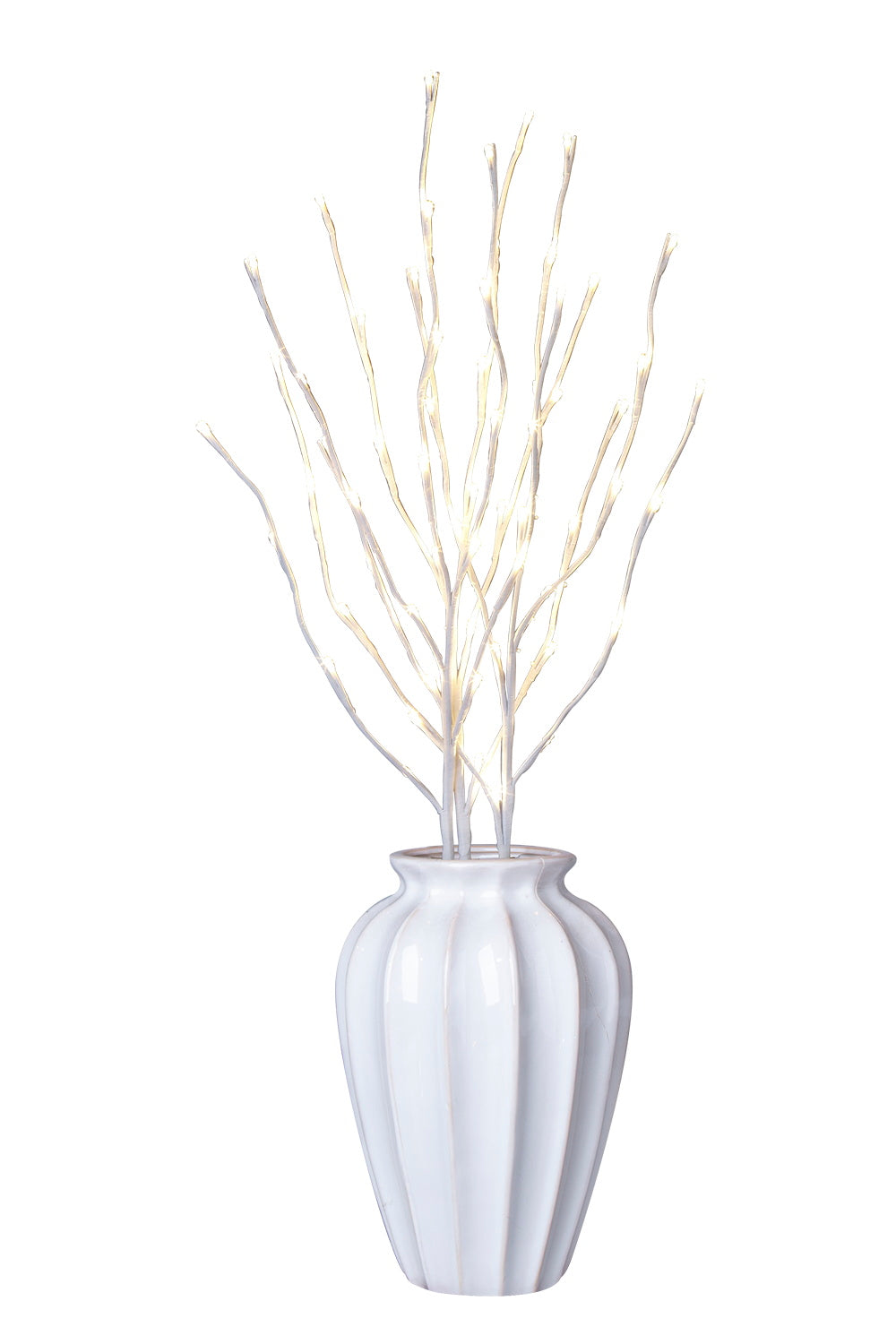  EAMBRITE Ramas Blancas Iluminadas, 30 Pulgadas, 60 LED